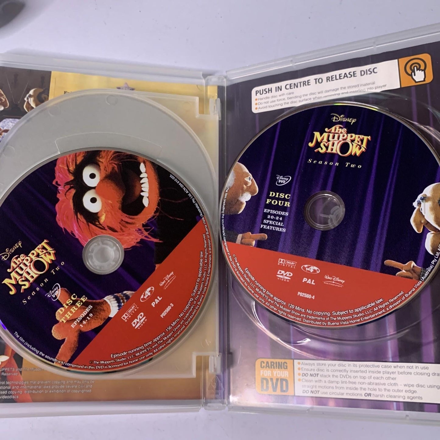 The Muppet Show : Complete Season 2 (DVD, 1976) Region 4