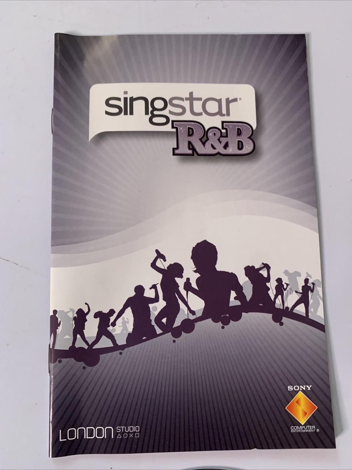 Singstar R&B PS2 Playstation 2 PAL Karaoke Music Game