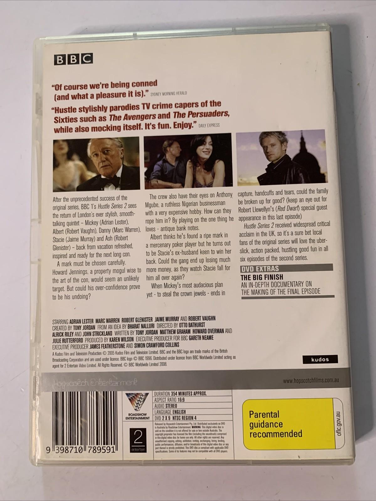 Hustle : Series 2 (DVD, 2005) Region 4