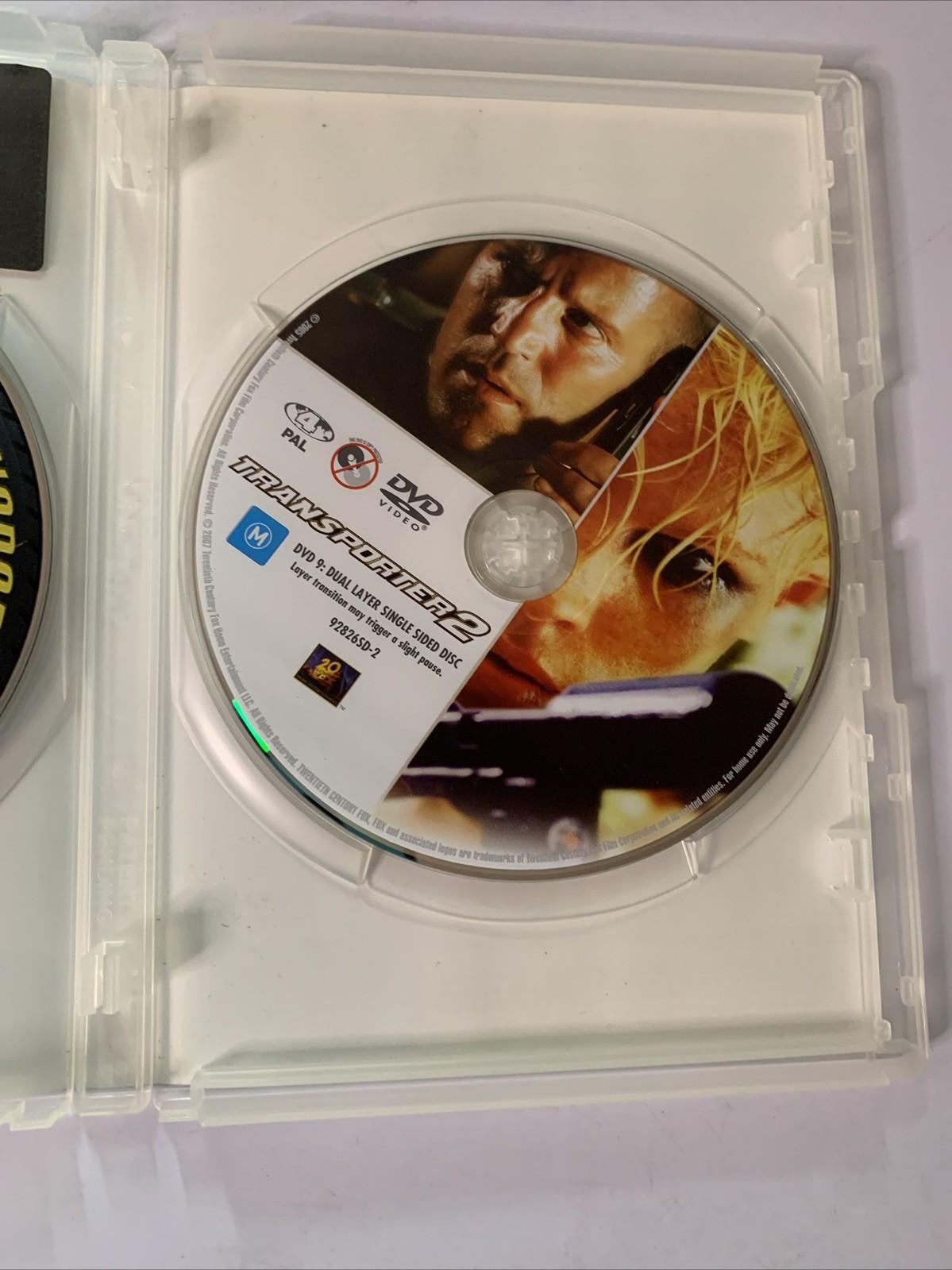 Transporter 1 & 2 (DVD, 2005) Jason Statham Region 4