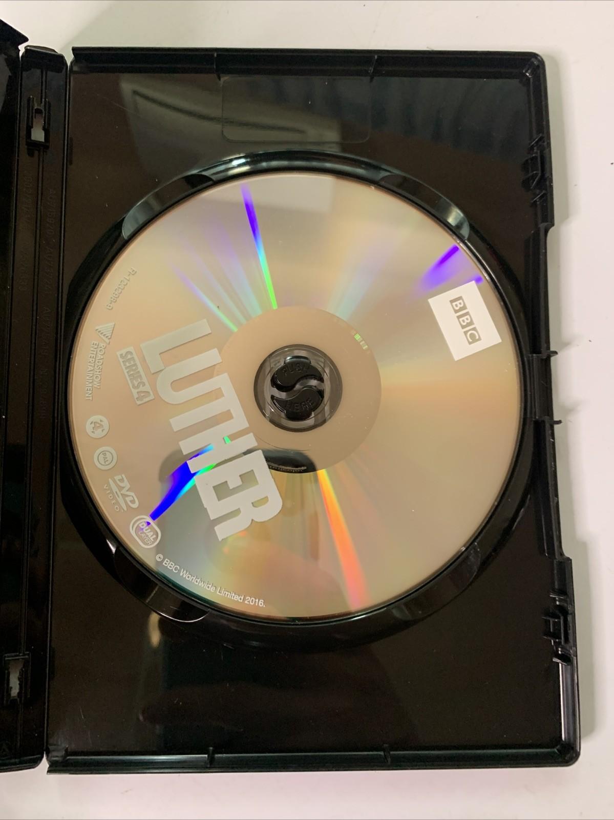 Luther : Series 4 (DVD, 2015) Idris Elba Region 4