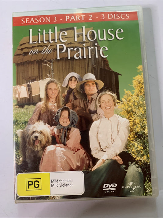Little House on the Prairie : Season 3 Part 2 (DVD, 1976) Region 4 &2