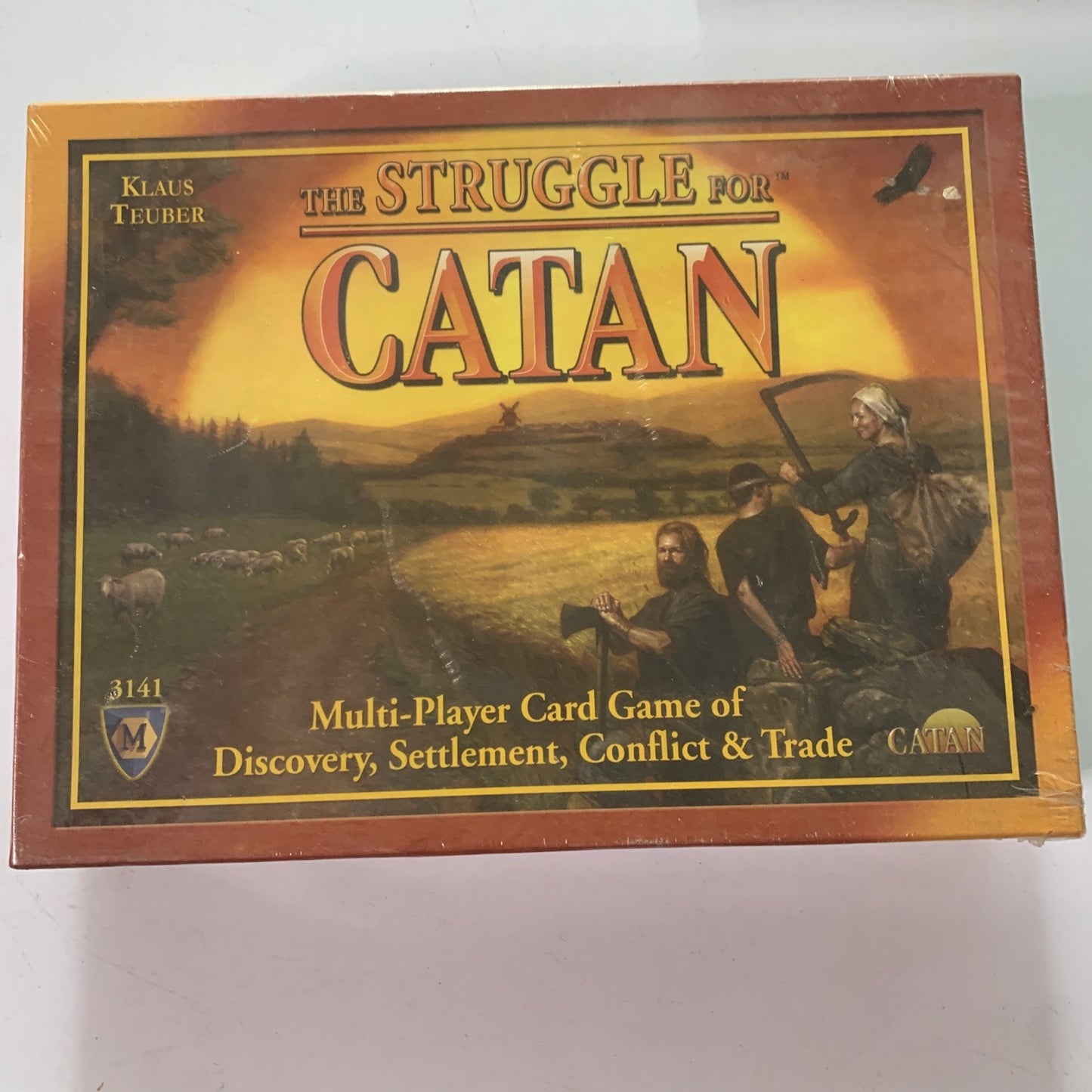 The Struggle For Catan Card Game NEW Sealed