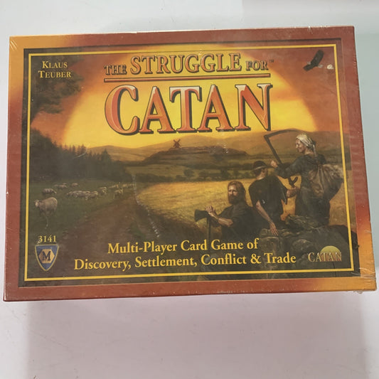 The Struggle For Catan Card Game NEW Sealed
