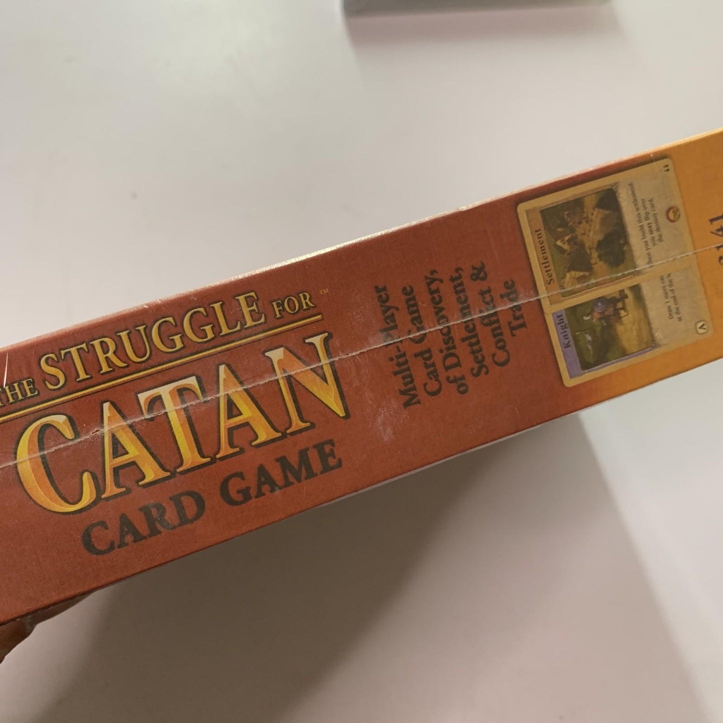 The Struggle For Catan Card Game NEW Sealed