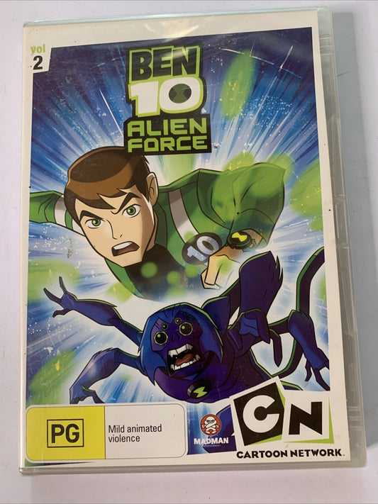 Ben 10 Alien Force : Vol 2 (DVD, 2008) Animation Region 4 NEW