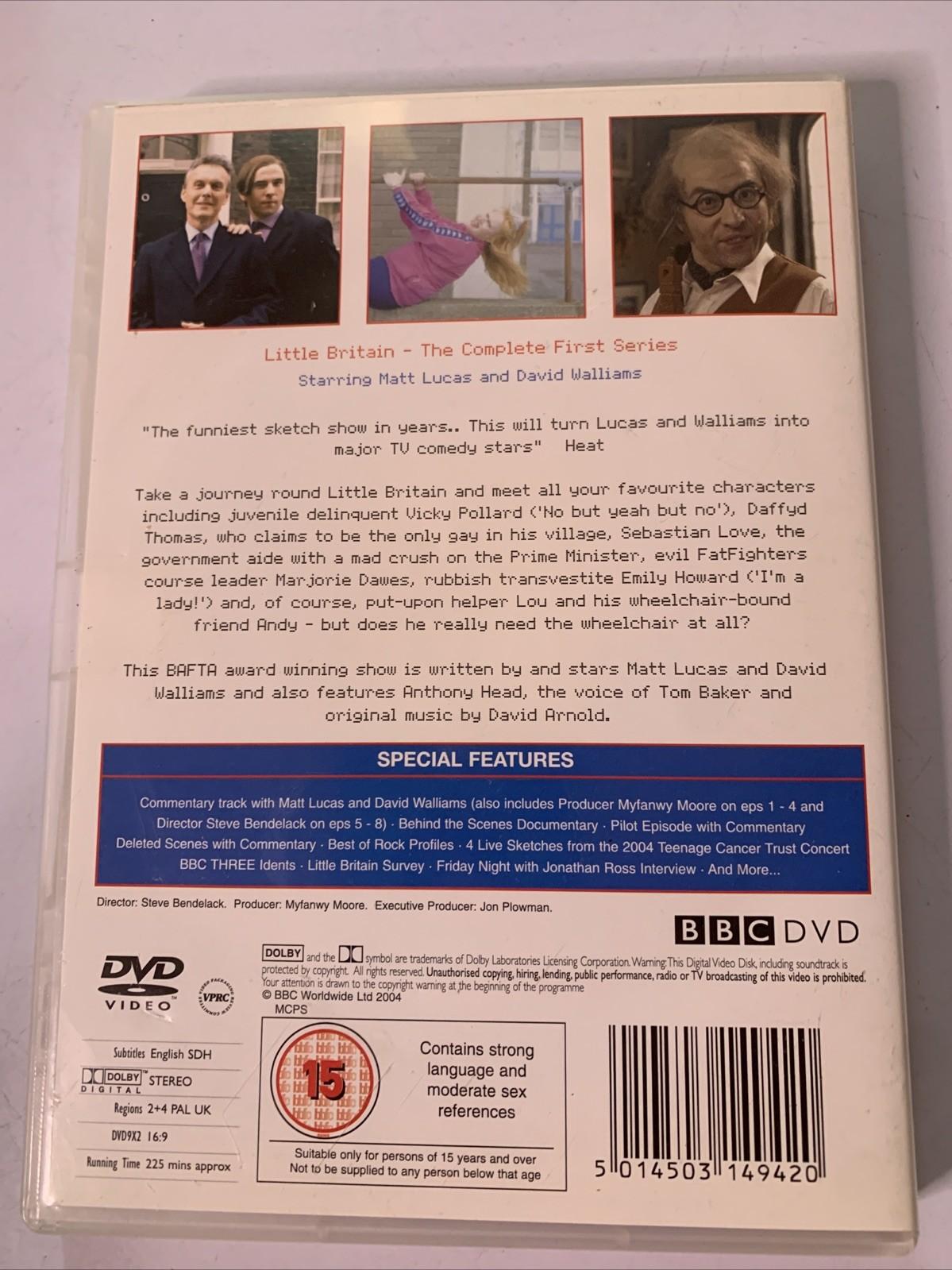 Little Britain - The Complete First Series (DVD, 2003, 2-Discs) Region 4