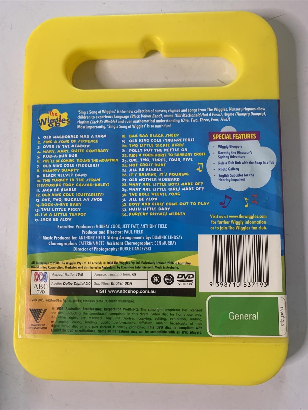 The Wiggles: Sing A Song Of Wiggles (DVD, 2004) ABC Region 4