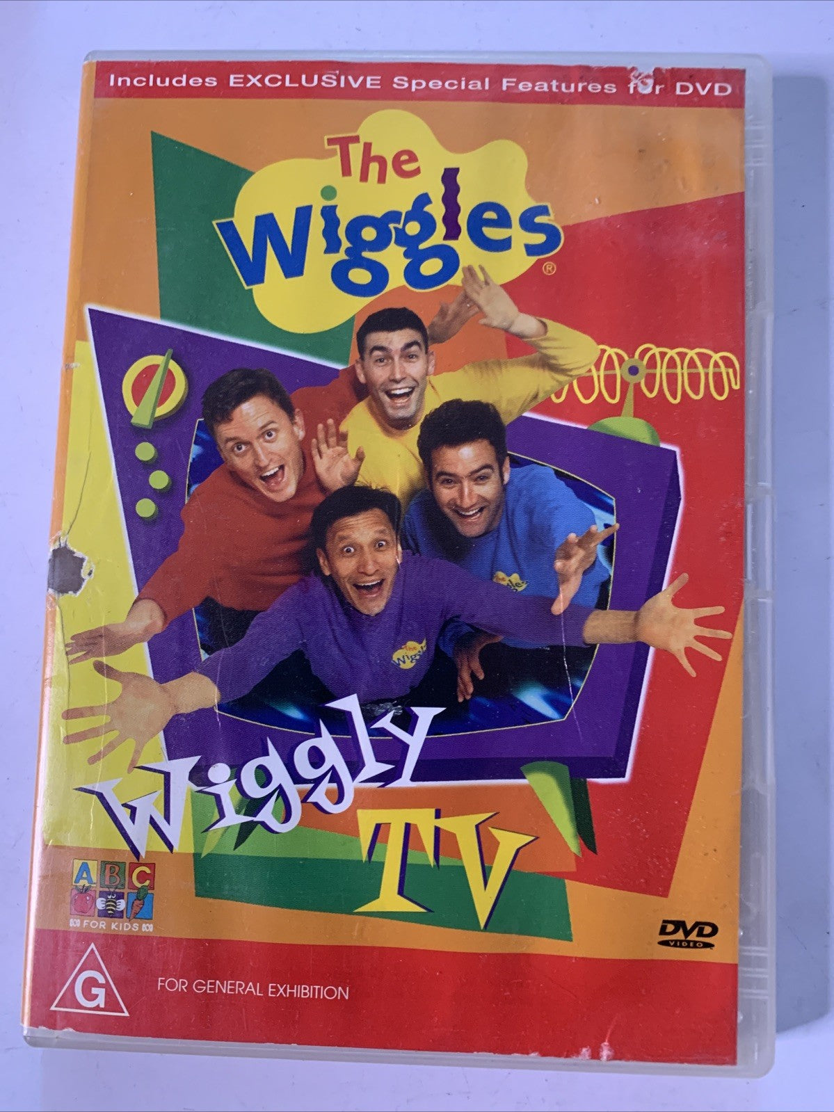 The Wiggles: Wiggly TV (DVD, 1999) ABC Kids Region 4