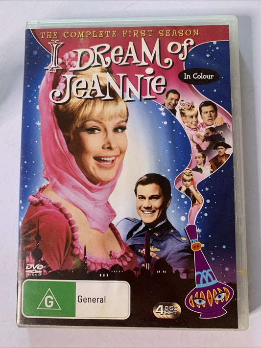 I Dream Of Jeannie : Season 1 (DVD, 1966, 4-Discs) Region 4