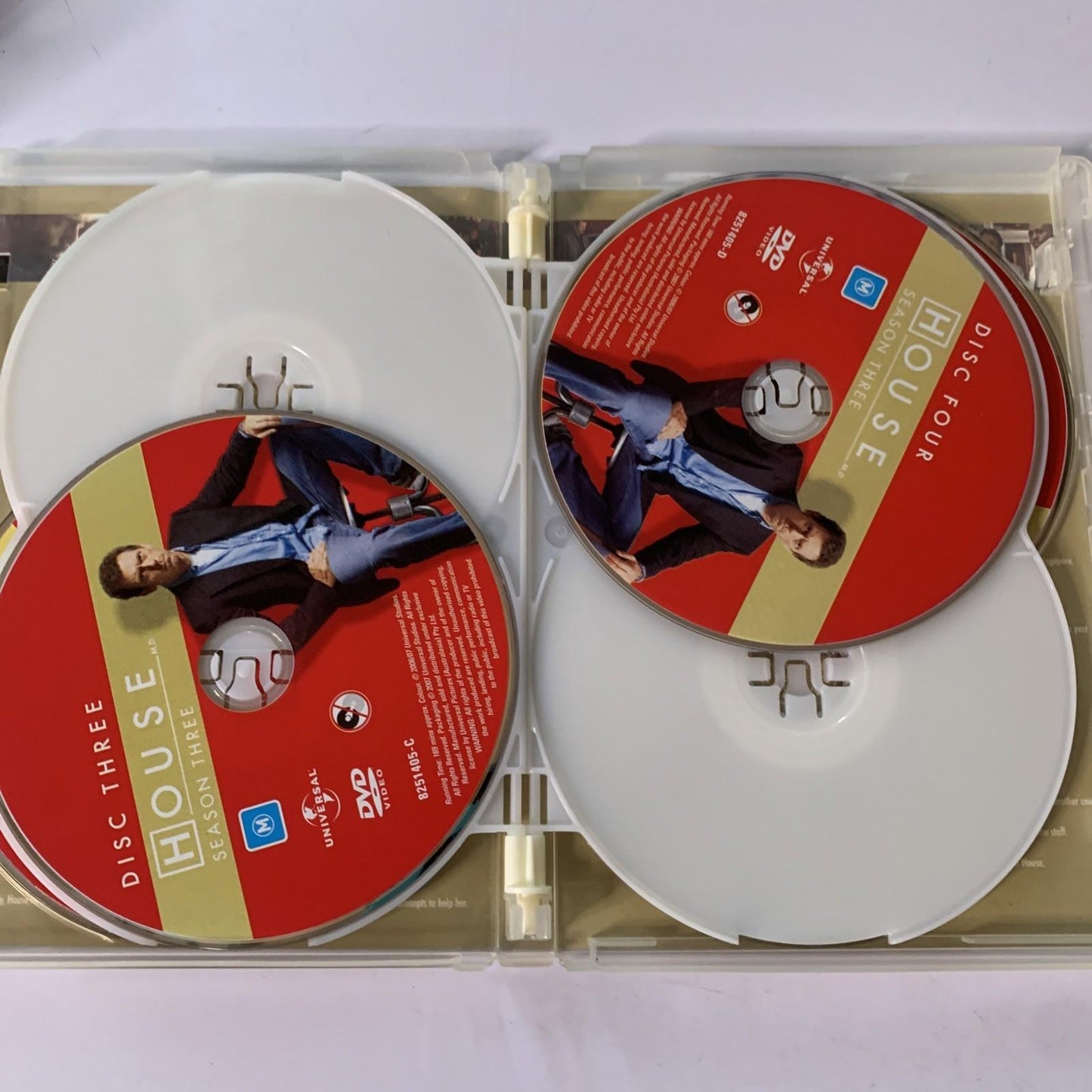 House : Season 3 (DVD, 2006, 6-Discs) Region 4