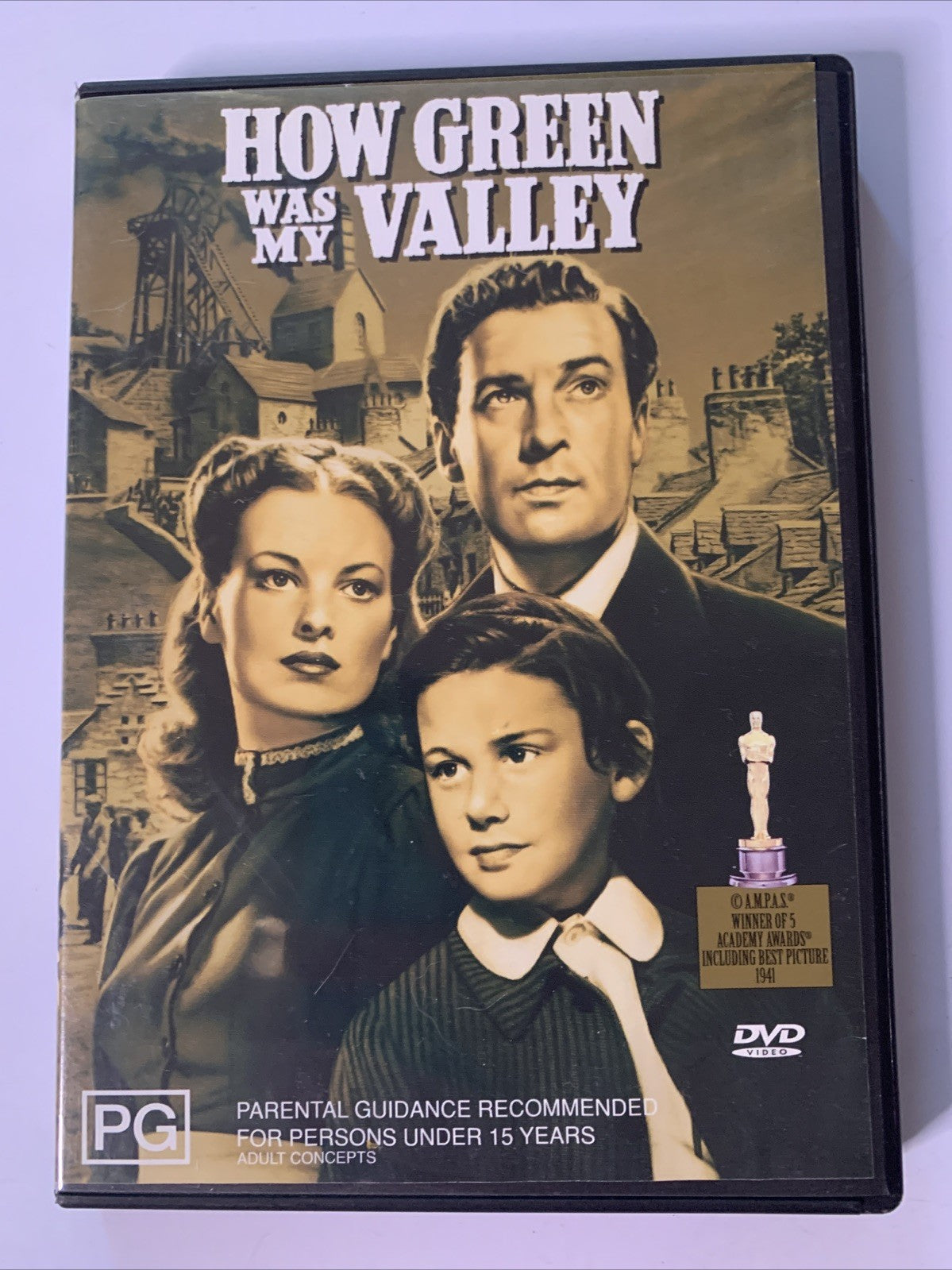 How Green Was My Valley (DVD, 1941) Walter Pidgeon, Maureen O'hara Region 4