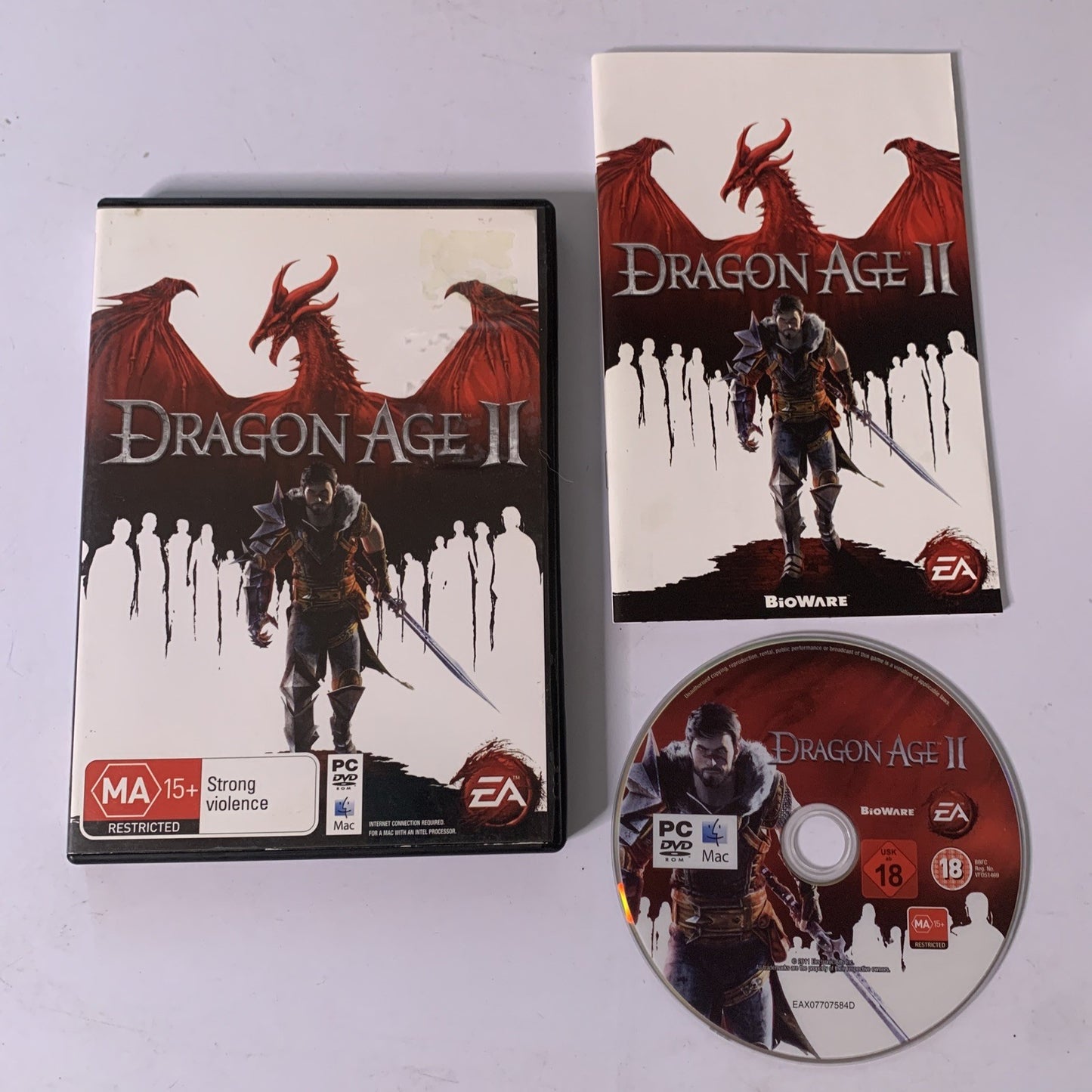 Dragon Age II PC DVD Windows Game Complete