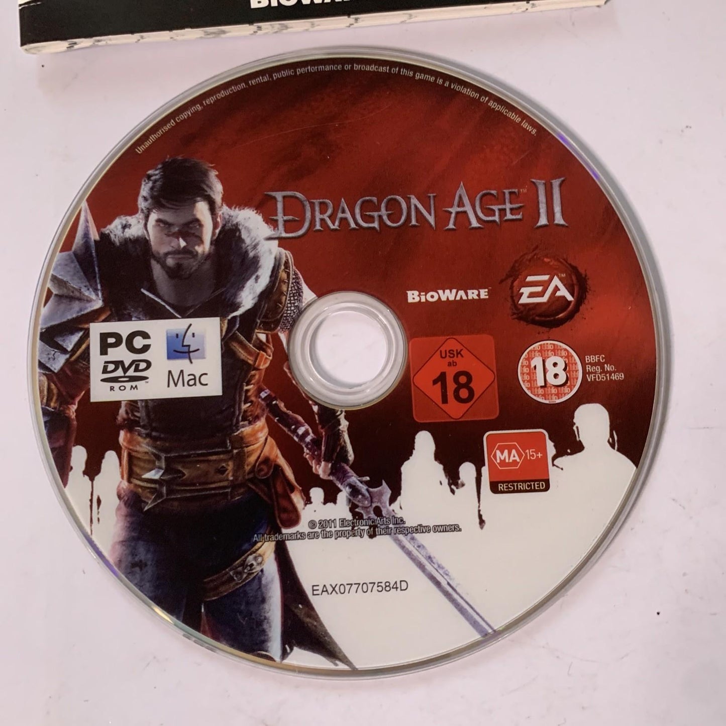 Dragon Age II PC DVD Windows Game Complete
