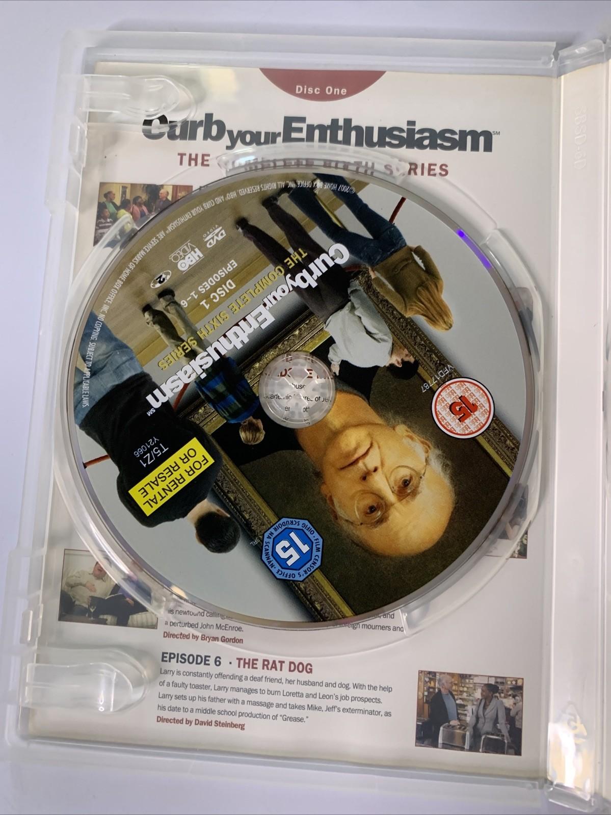 Curb Your Enthusiasm : Season 6 (DVD, 2005) Region 2