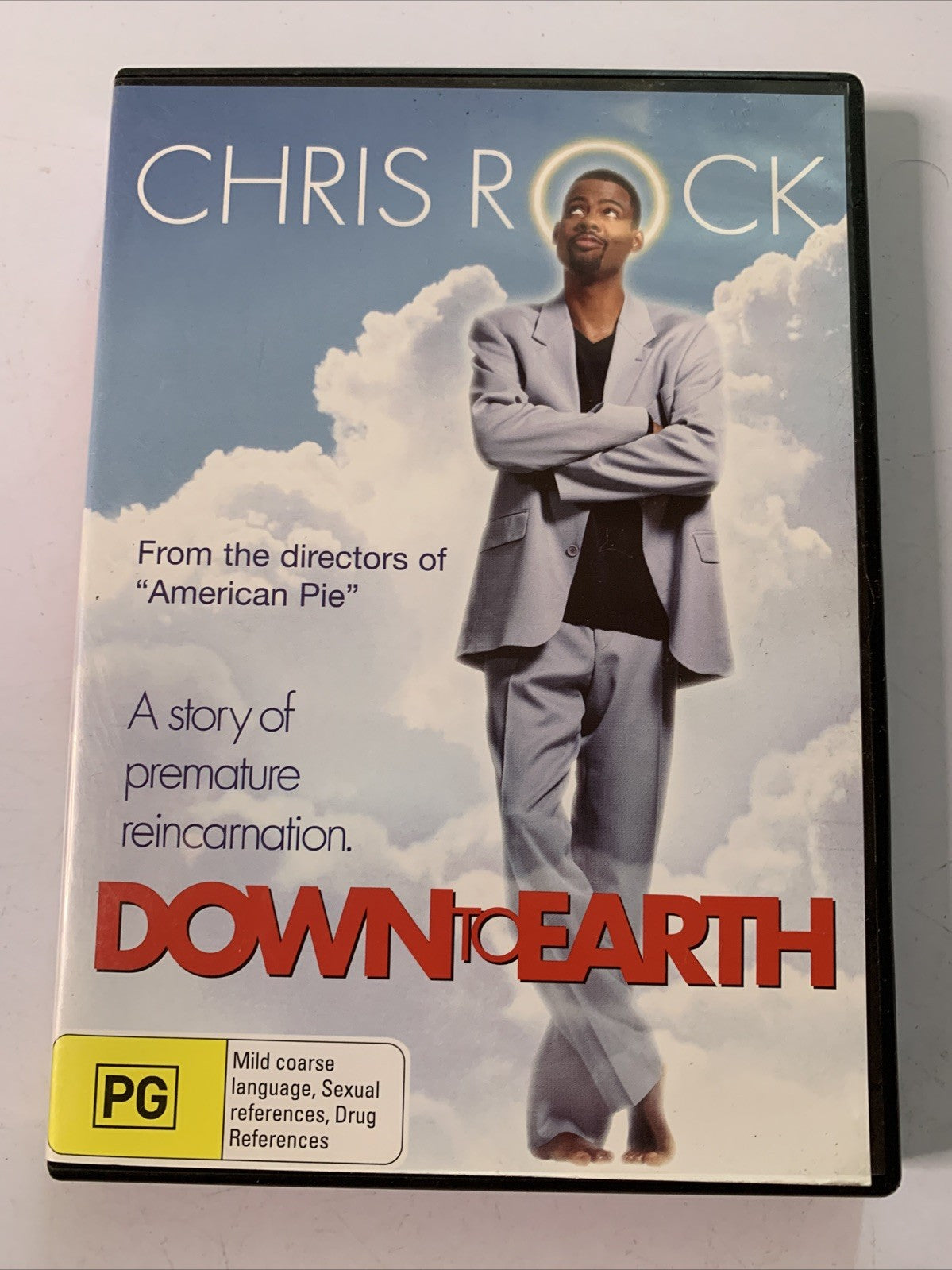 Down To Earth (DVD, 2001) Chris Rock Region 4
