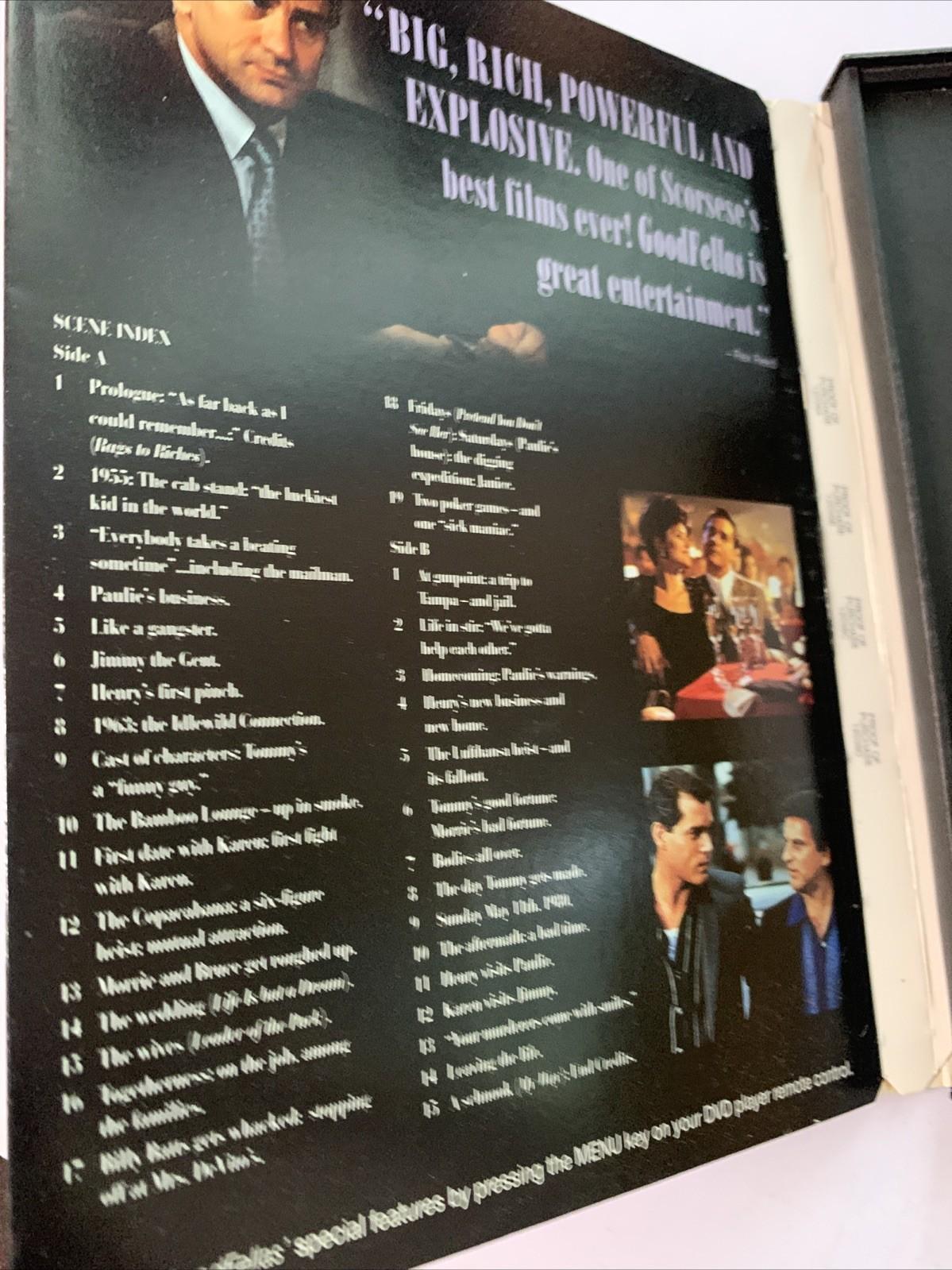 Goodfellas (DVD, 1990) Robert De Niro, Ray Liotta, Joe Pesci Region 4