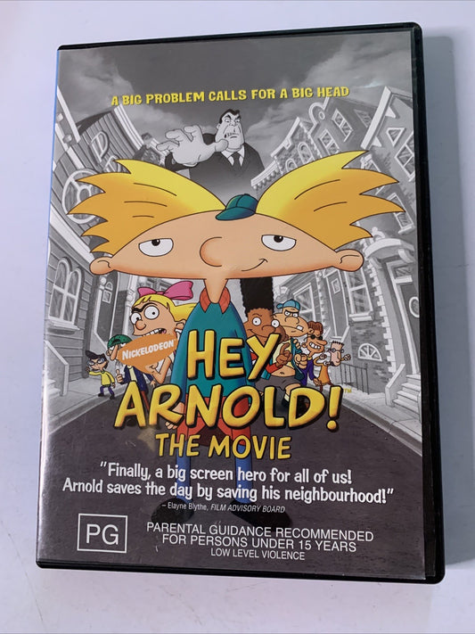 Hey Arnold! The Movie (DVD, 2002) Animation Region 4