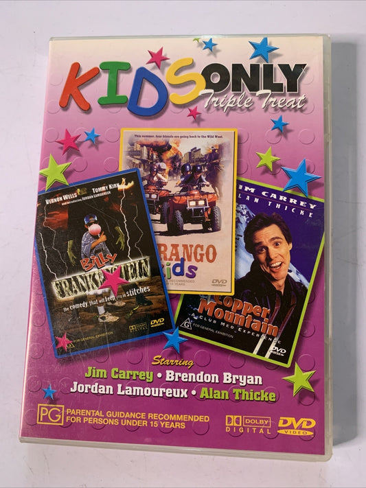 Billy Frankenstein / Copper Mountain / Durango Kids (DVD) All Regions
