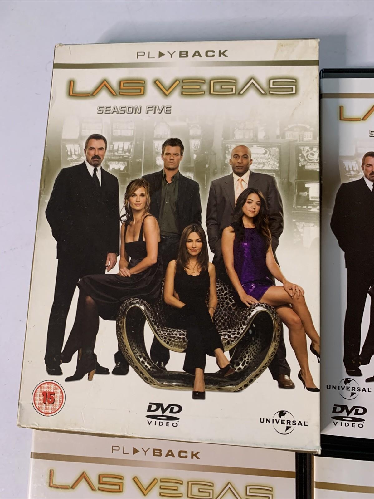 Las Vegas: Season 5 (DVD, 2007, 5-Discs) James Caan, Josh Duhame  Region 4 &2