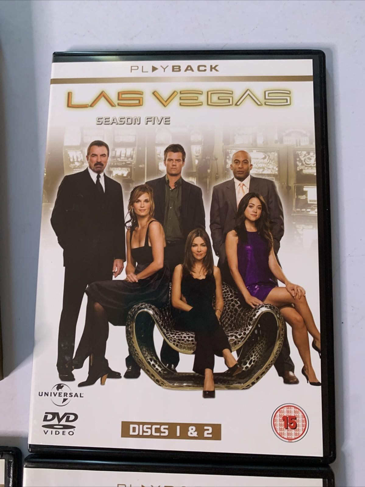 Las Vegas: Season 5 (DVD, 2007, 5-Discs) James Caan, Josh Duhame  Region 4 &2