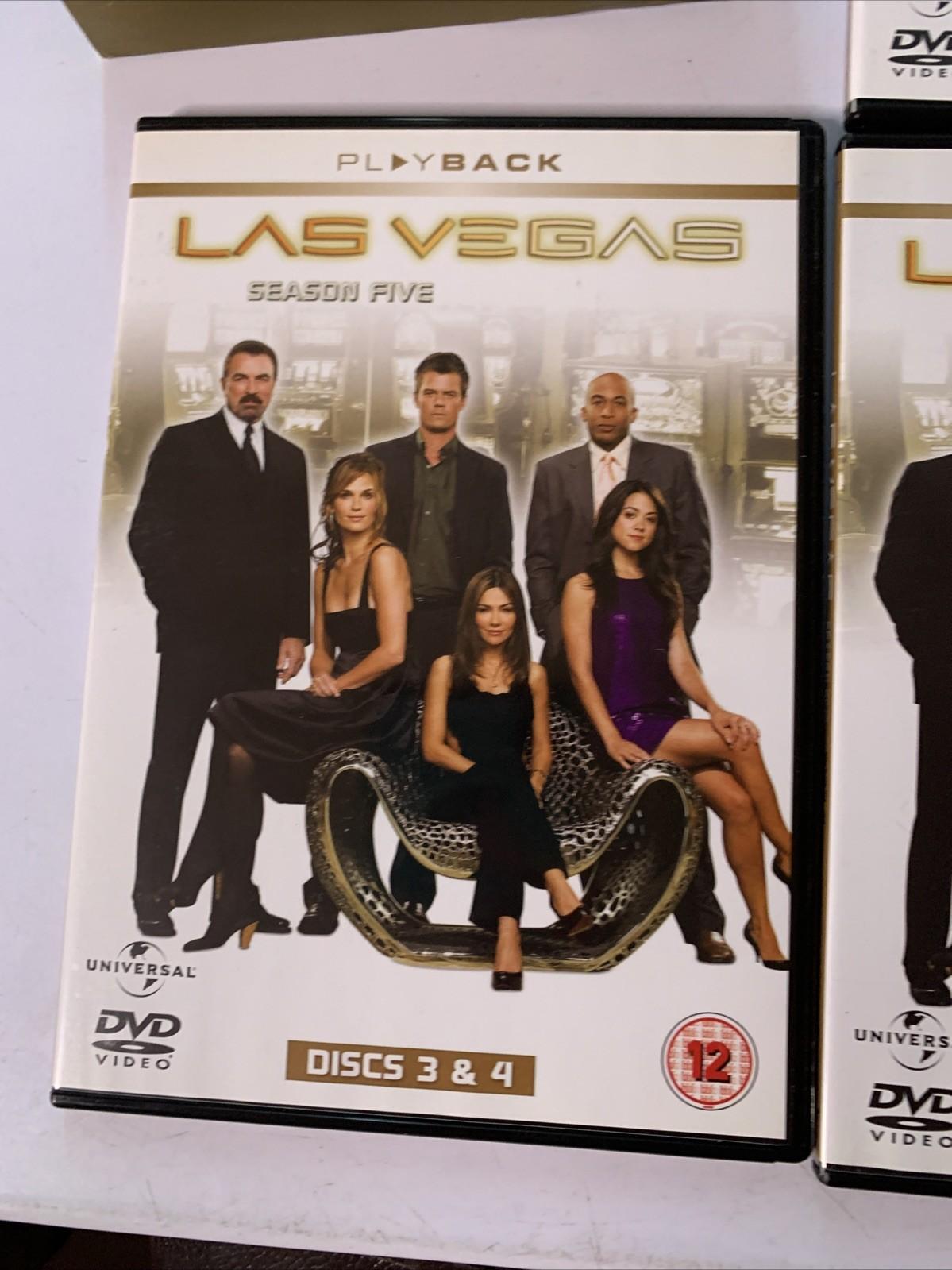 Las Vegas: Season 5 (DVD, 2007, 5-Discs) James Caan, Josh Duhame  Region 4 &2