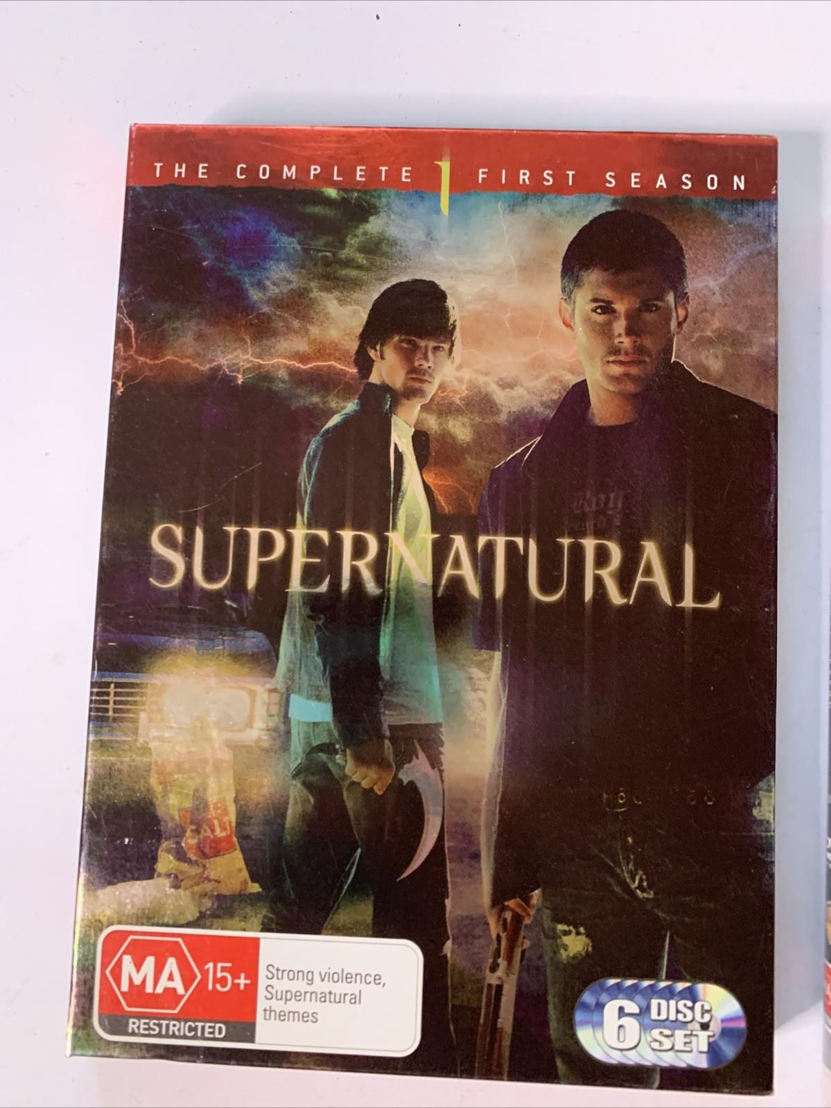 Supernatural : Season 1 (DVD, 2005, 6-Discs) Region 4