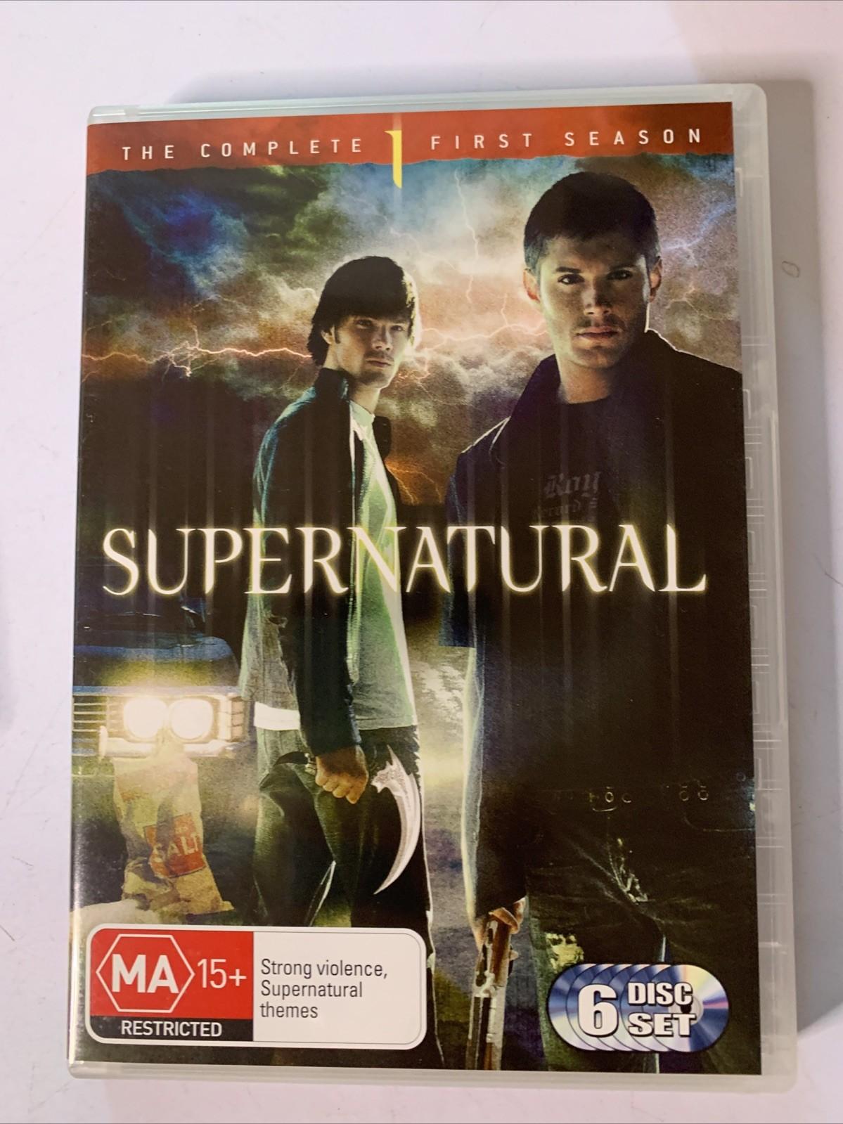 Supernatural : Season 1 (DVD, 2005, 6-Discs) Region 4