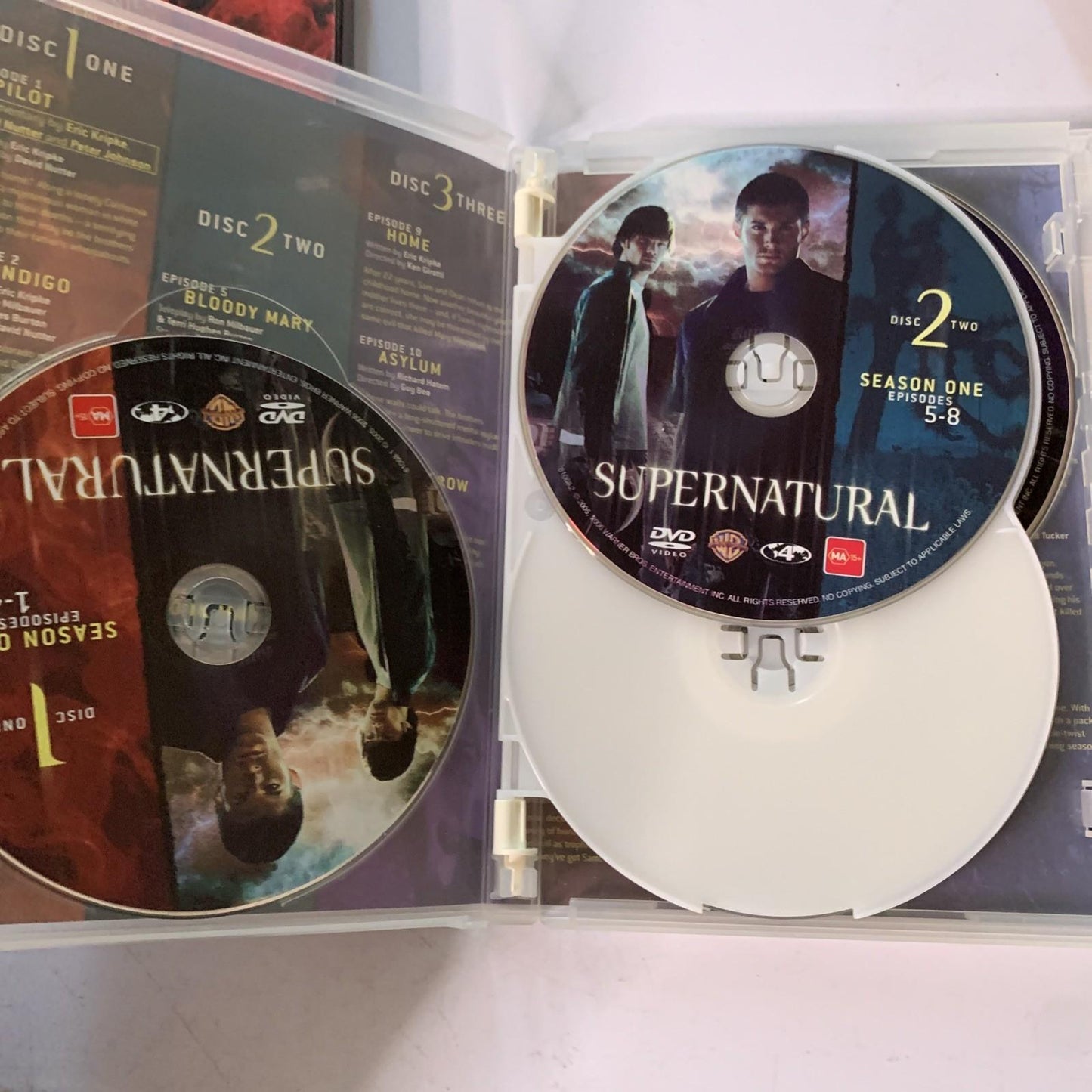 Supernatural : Season 1 (DVD, 2005, 6-Discs) Region 4