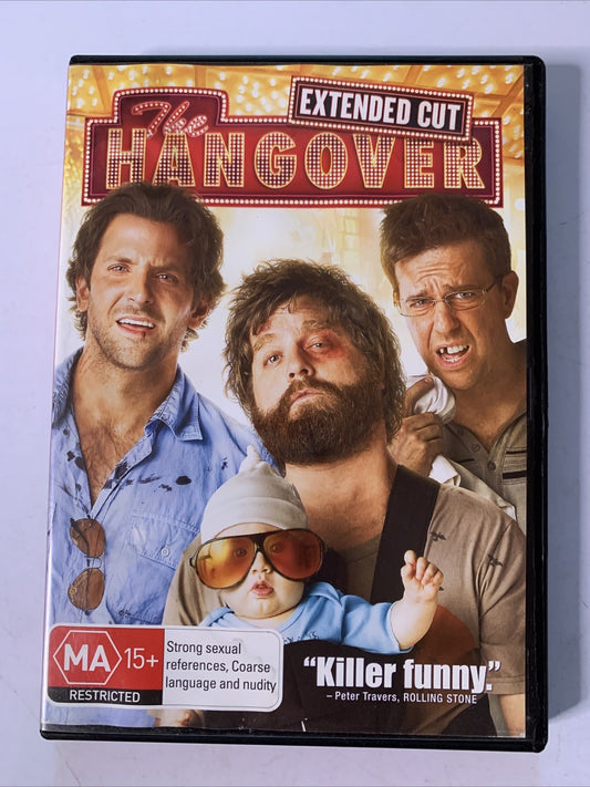 The Hangover (DVD, 2009) Zach Galifianakis, Mike Tyson, Bradley Cooper Region 4