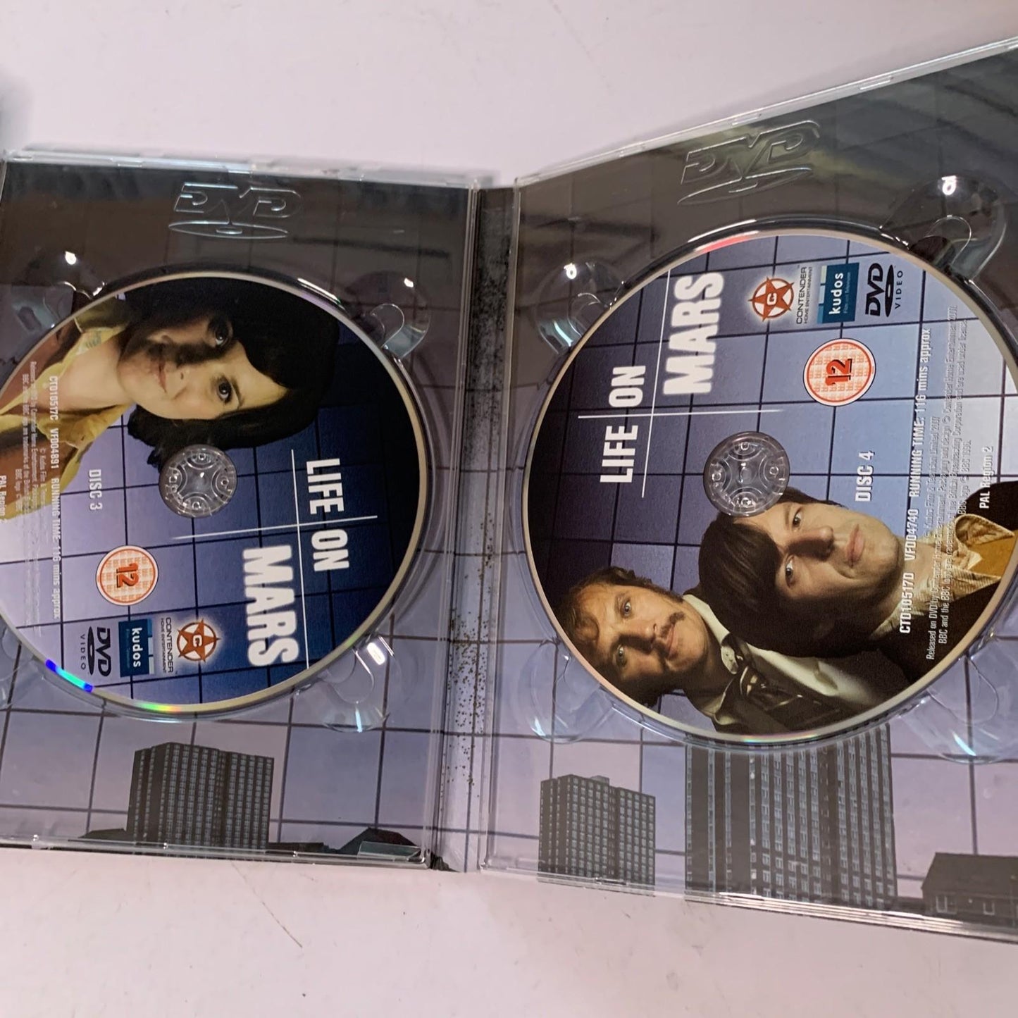 Life On Mars : Series 2 (DVD, 2006, 4-Discs) Region 2