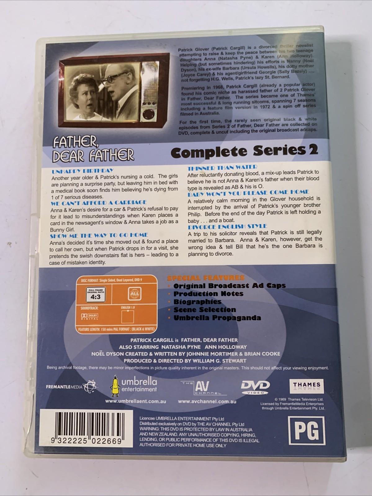 Father, Dear Father : Series 2 (DVD, 1968) All Regions