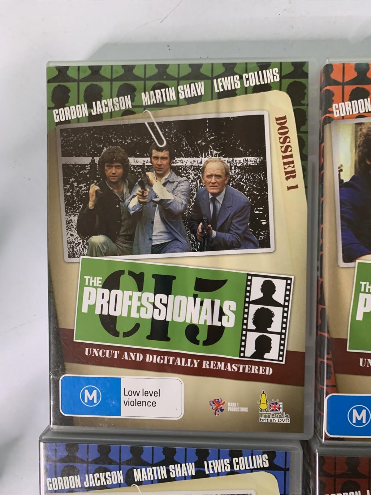 The Professionals : Dossier 1-4 (DVD, 1979) Region 4