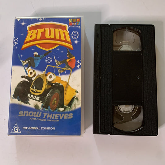 Brum: Snow Thieves and Other Stories (VHS, 2004) PAL