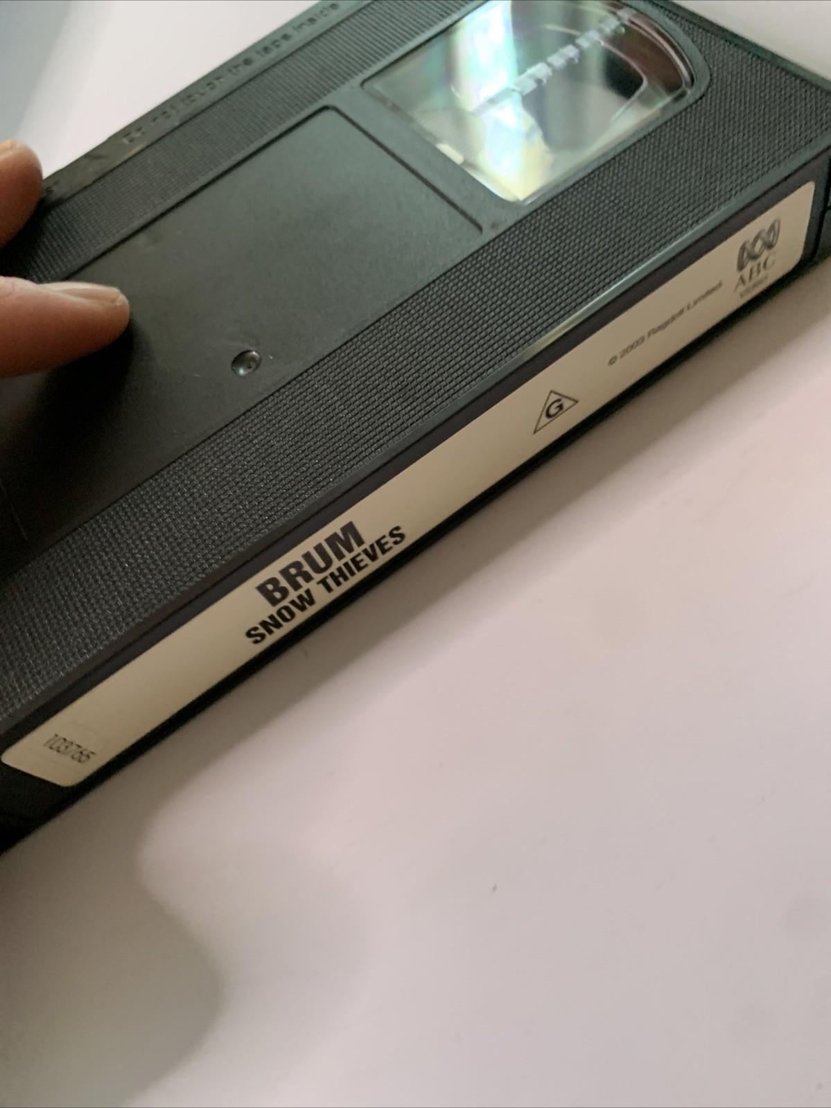 Brum: Snow Thieves and Other Stories (VHS, 2004) PAL