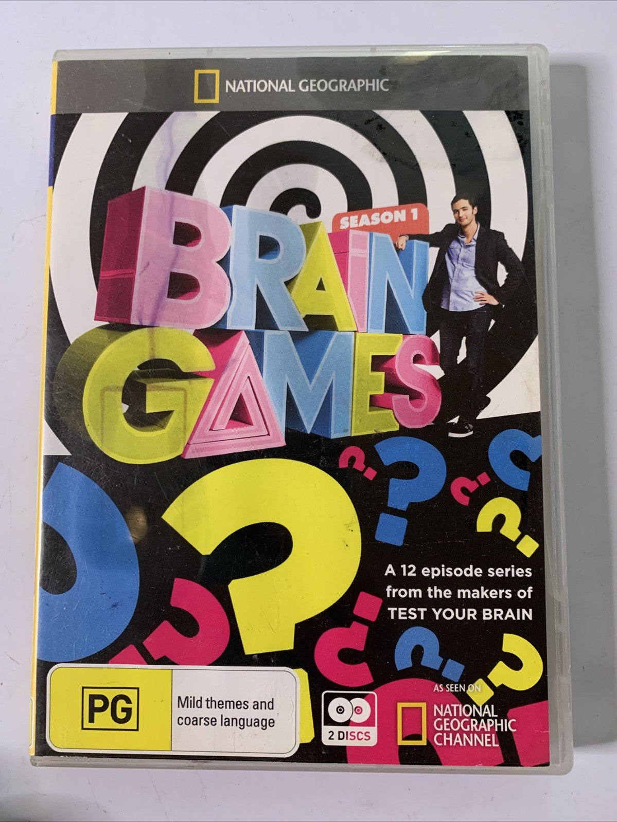 National Geographic Brain Games : Season 1 (DVD, 2013) Region 4