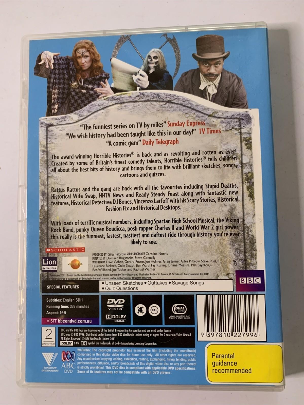 Horrible Histories : Series 2 (DVD, 2010) Region 4
