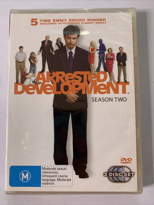 Arrested Development : Season 2 (DVD, 2004) Region 4 NEW Sealed