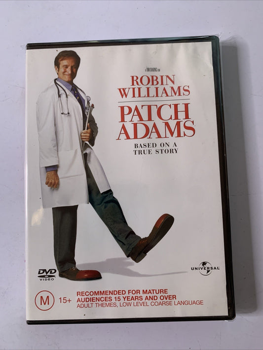 Patch Adams (DVD, 1998) Philip Seymour Hoffman, Robin Williams Region 4 NEW