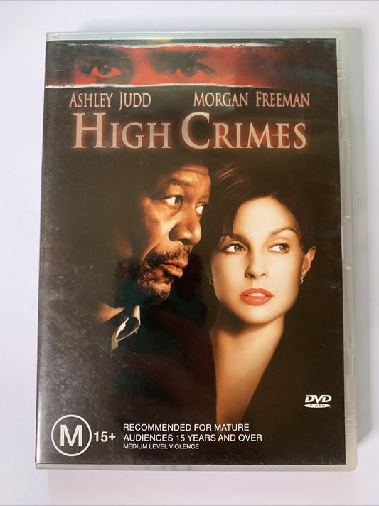 High Crimes (DVD, 2001) Ashley Judd, Morgan Freeman, Jim Caviezel Region 4