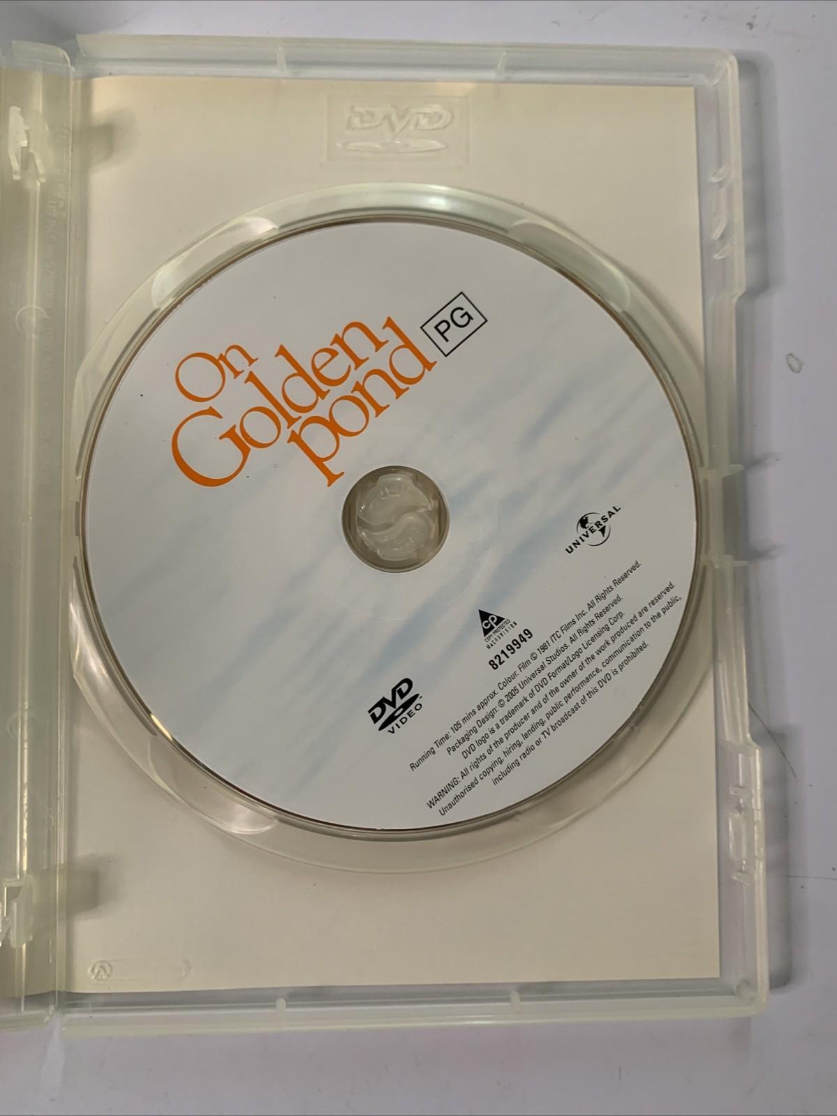 On Golden Pond (DVD, 1981) Katharine Hepburn, Jane Fonda, Henry Fonda Region 4
