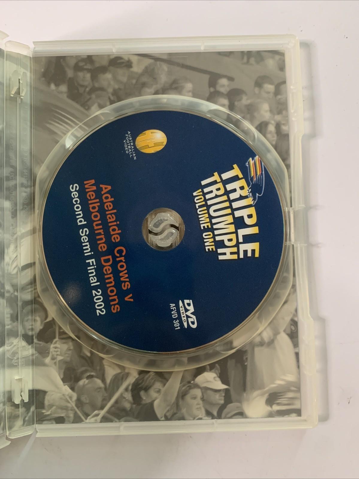 Triple Triumph Volume One: AFL Crows v Demons Second Semi-Final 2002 (DVD)