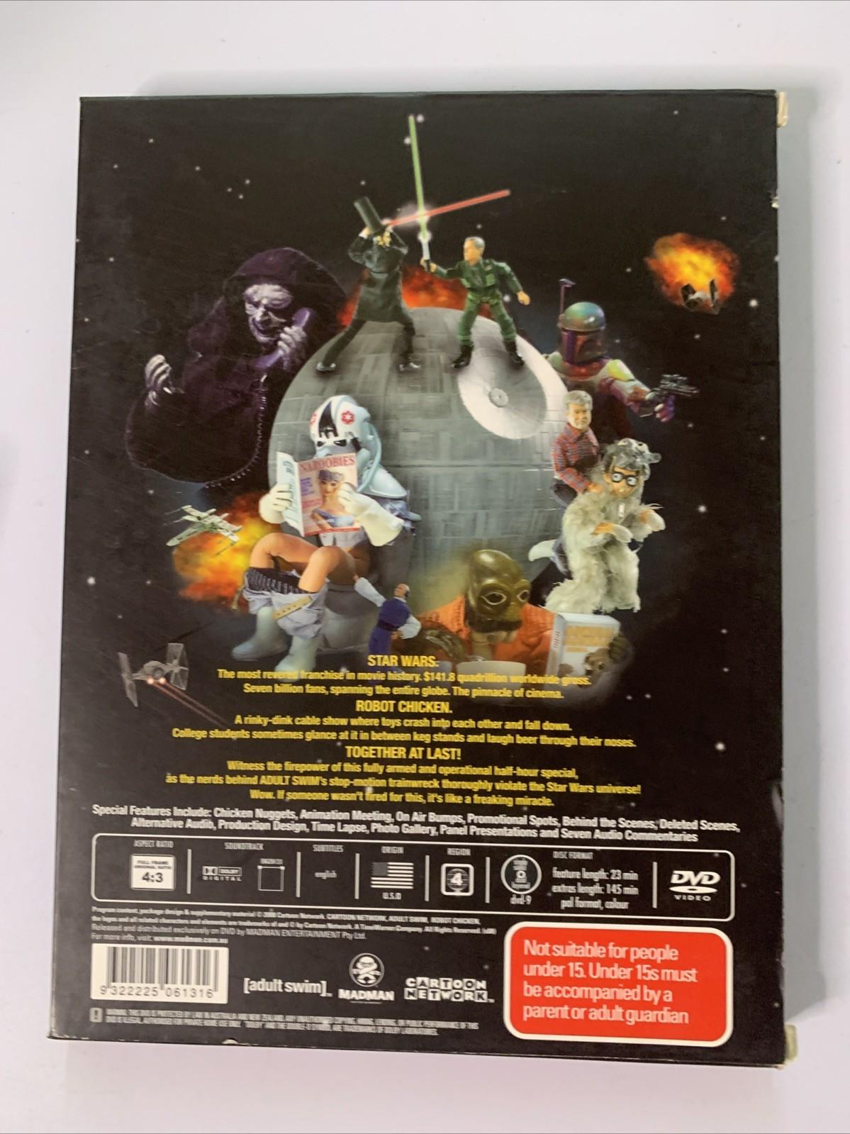 Robot Chicken: Star Wars (DVD, 2007) Madman Region 4
