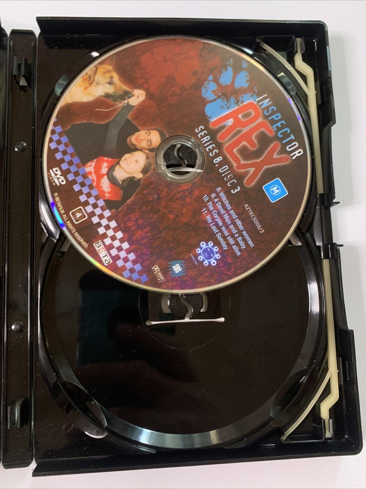 Inspector Rex : Series 8 (DVD, 2001) Region 4 *Missing Disc 4