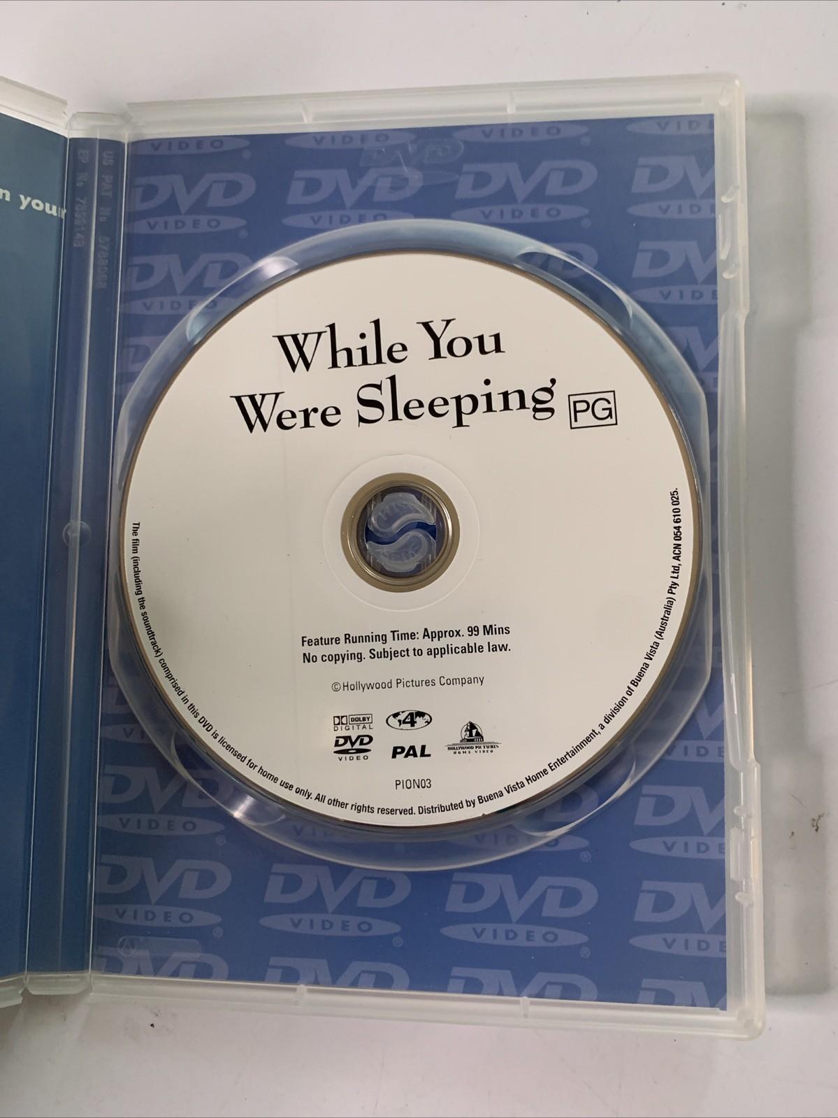 While You Were Sleeping (DVD, 1995) Sandra Bullock, Bill Pullman Region 4