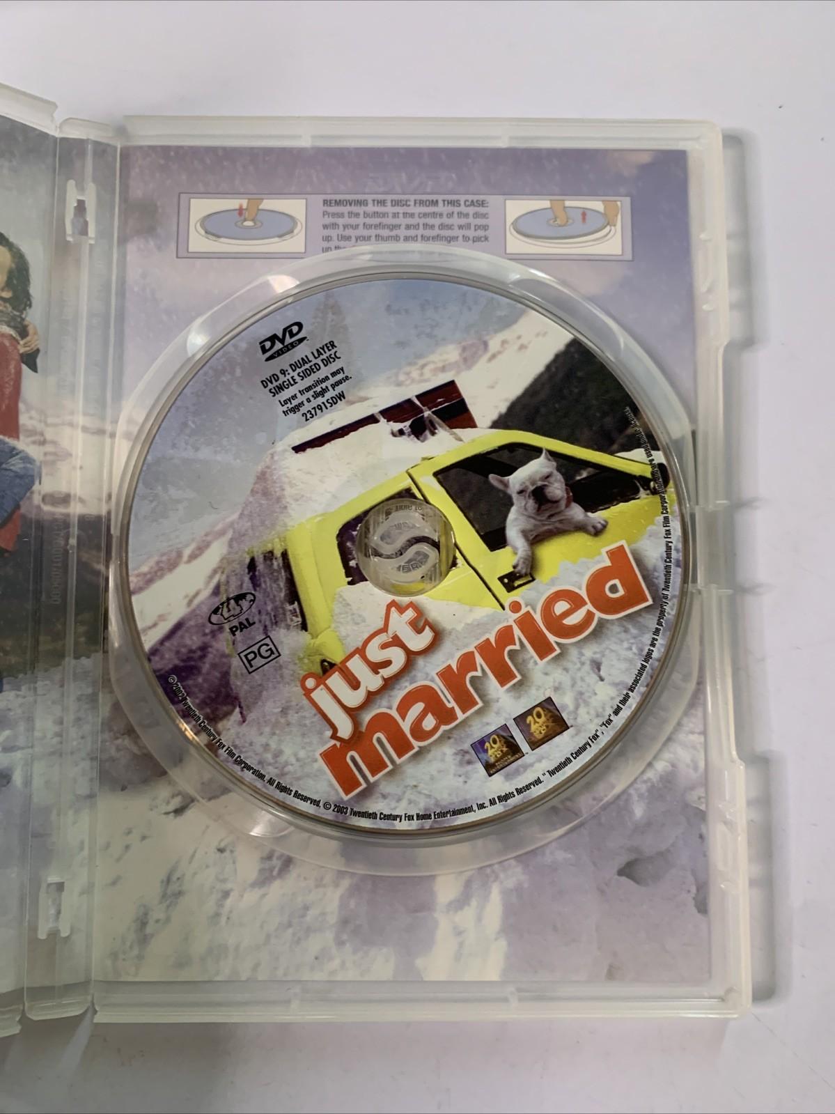 Just Married (DVD, 2002) Ashton Kutcher, Brittany Murphy Region 4