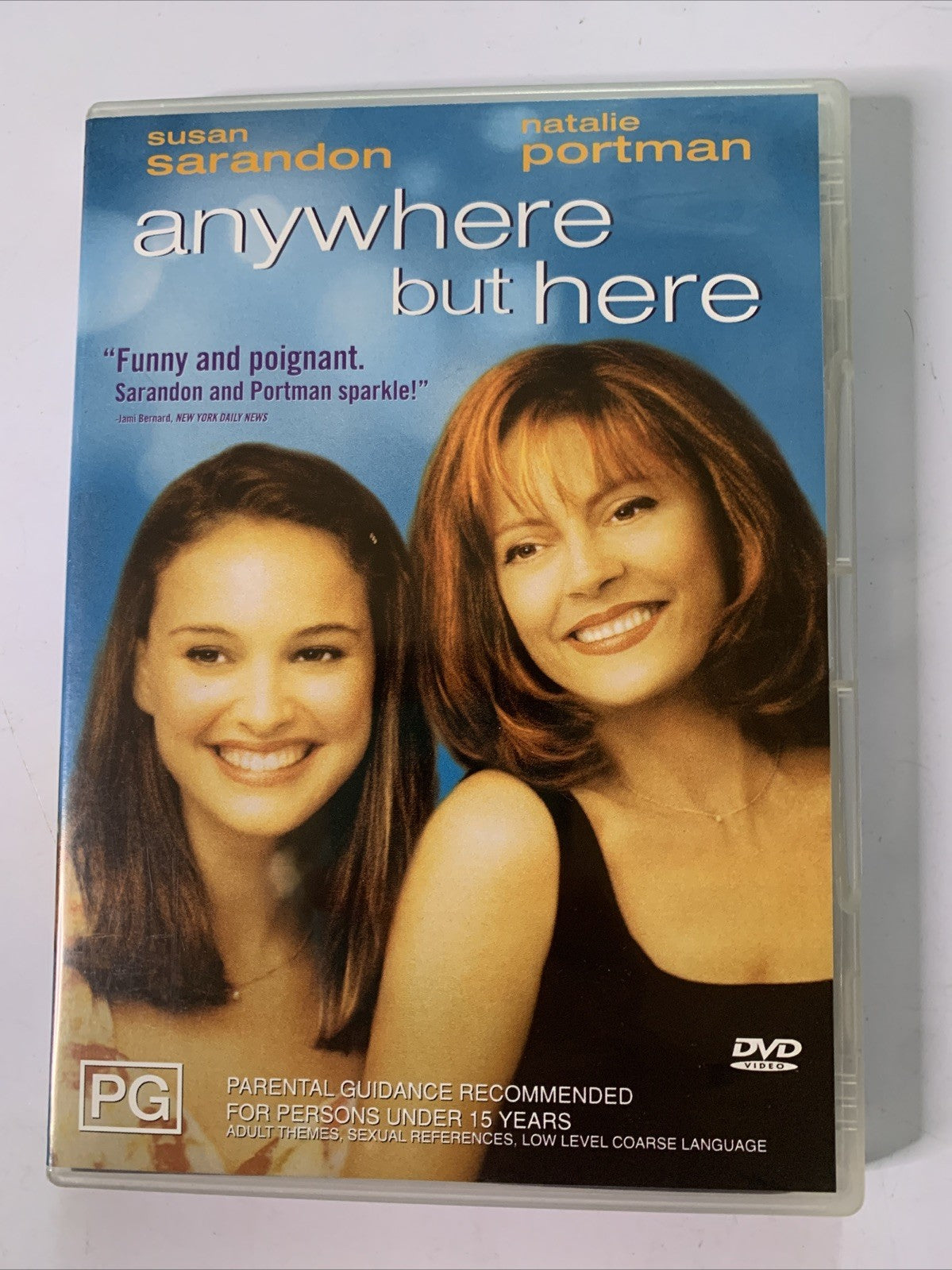Anywhere But Here (DVD, 1999) Natalie Portman, Susan Sarandon Region 4
