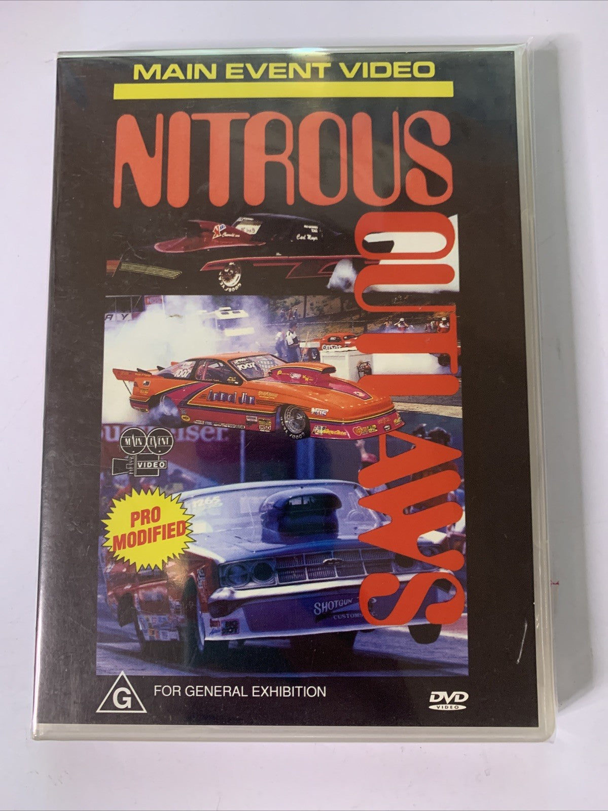 Nitrous Outlaws (DVD) Main Event Videos Drag Racing All Regions NEW