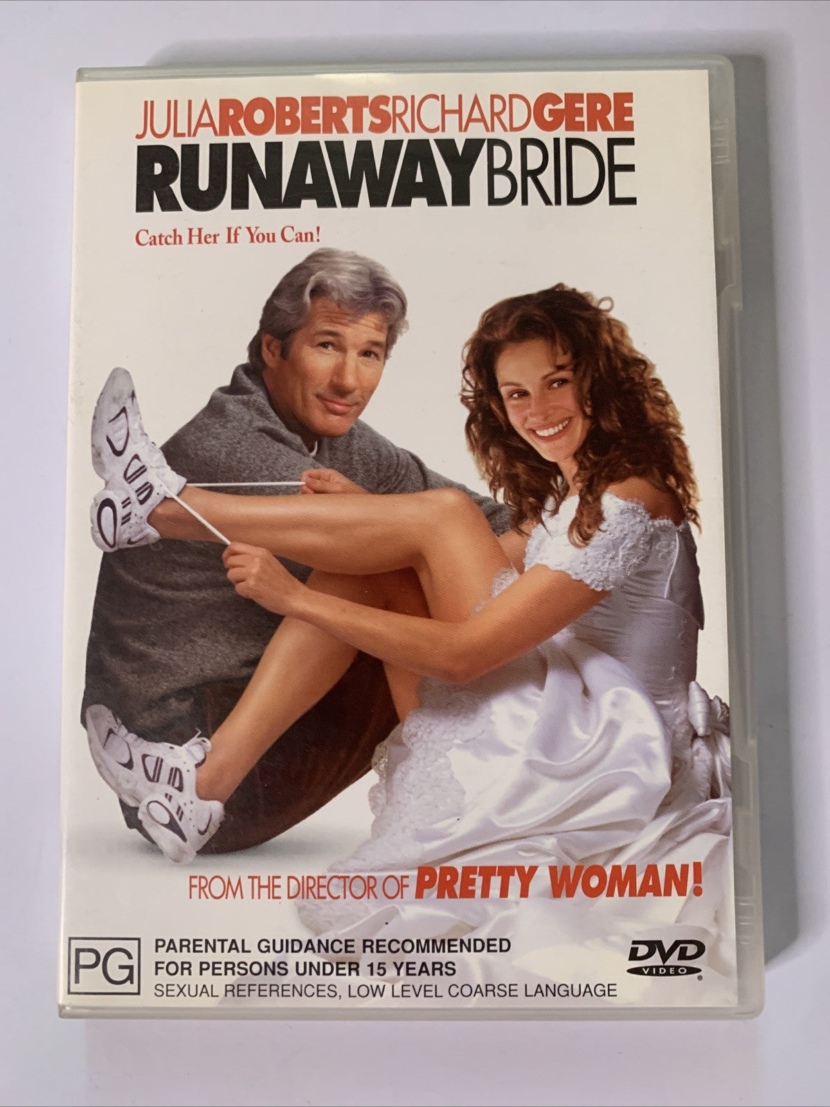 Runaway Bride (DVD, 1999) Richard Gere, Julia Roberts Region 4