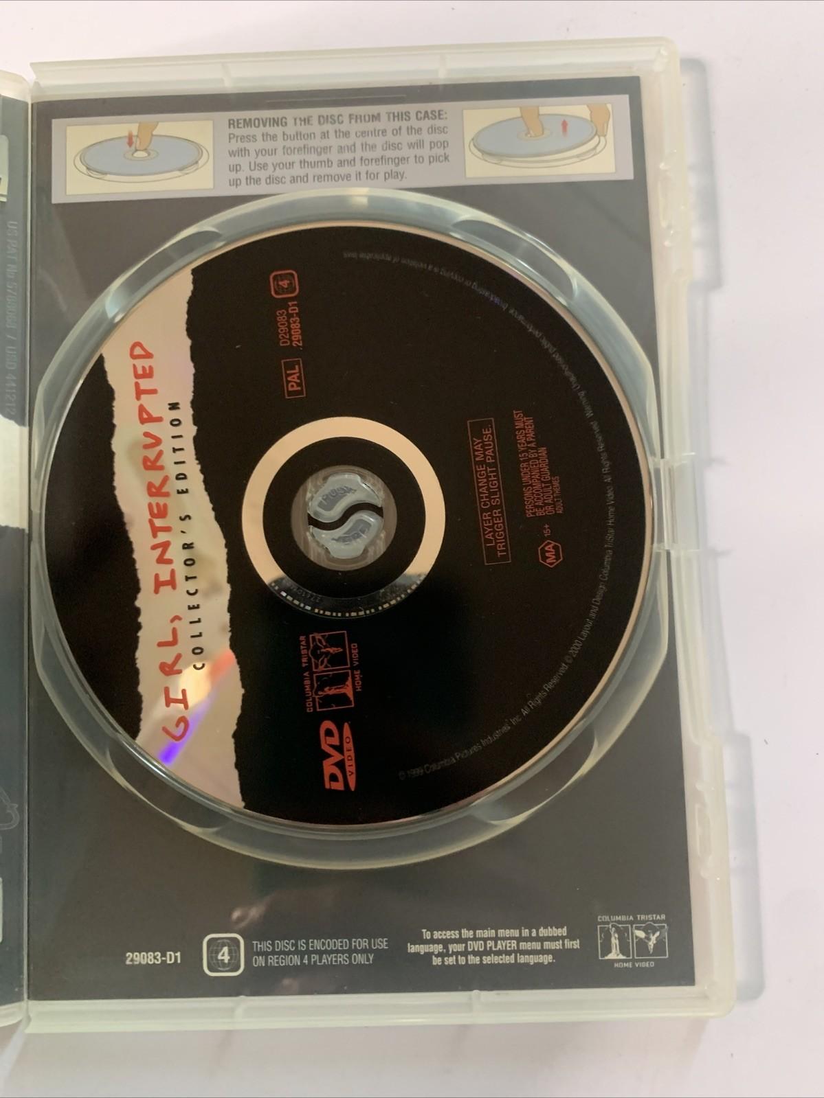 Girl Interrupted (DVD, 1999) Angelina Jolie, Brittany Murphy, Winona Ryder